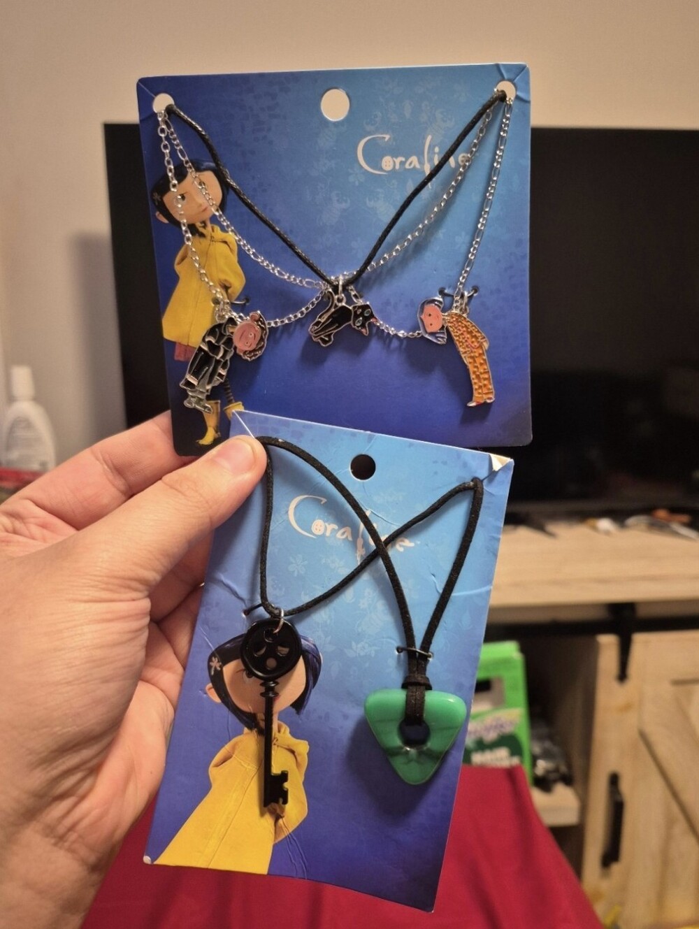 Coraline necklaces
